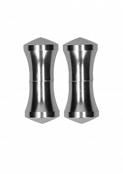 Magnetic Nipple Clamps - Balance Pin - Silver