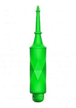 Circe - ABS Bullet With Sleeve - 10-Speeds - Green