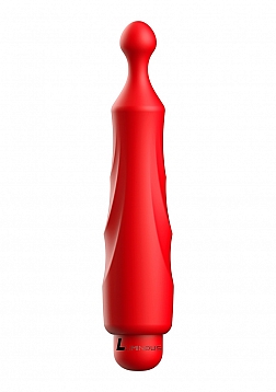 Dido - ABS Bullet With Sleeve - 10-Speeds - Red