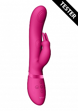 May - Pulse-Wave & C-spot & G-Spot Rabbit - Pink - Tester