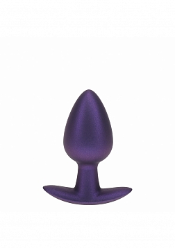 ¡Ay! - Plug Anal - Mediano - Silicona - Púrpura Metálico