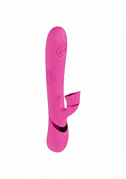VIVE - Fiore - Motor triple recargable - Estimulador de clítoris acampanado con vibración