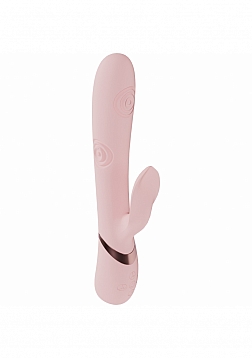VIVE - Fronda - Triple motor recargable - Estimulador de clítoris de hoja con vibración y