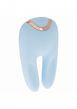 Loveline - Aurie - AirTapTech - Vibrador Recargable - 10 Funciones - Resistente al Agua - Azul