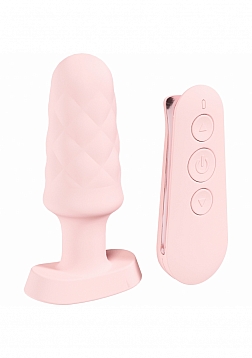 Loveline - Velvet - Plug Vibrador Control Remoto - Silicona - Recargable - Resistente al agua