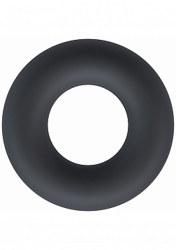 LEVELZ -  Liquid Silicone Cock Ring - M - Black