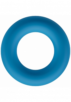 LEVELZ -  Liquid Silicone Cock Ring - L - Teal