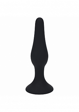 LEVELZ - Plug anal de silicona delgado - Pequeño - Negro
