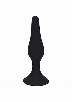 LEVELZ - Plug Anal de Silicona Delgado - Mediano - Negro