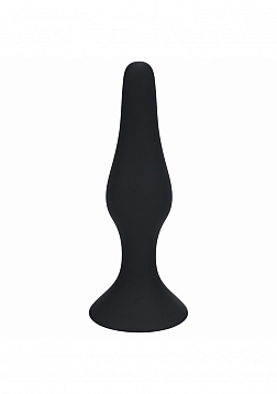 LEVELZ - Plug Anal de Silicona Delgado - Grande - Negro