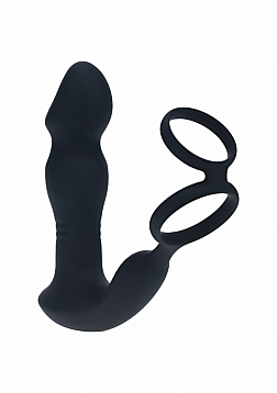 Remote Control Thrusting Prostate Stimulator - Black