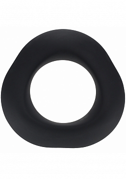 LEVELZ - Ergo Liquid Silicone  Cock Ring - Black